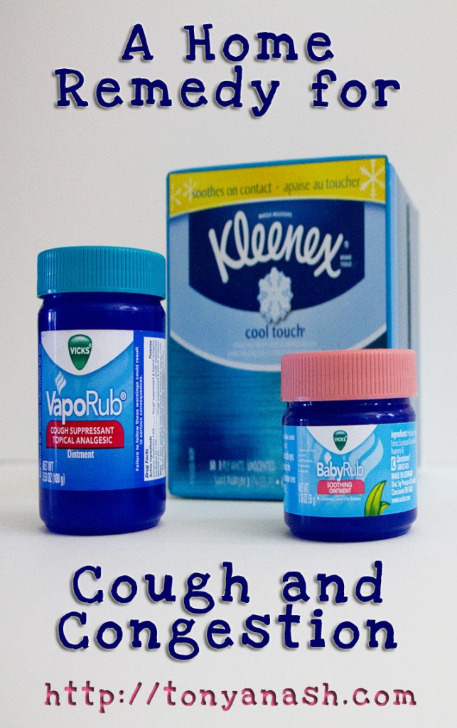 A Home Remedy for Cough and Congestion by Tonya Nash