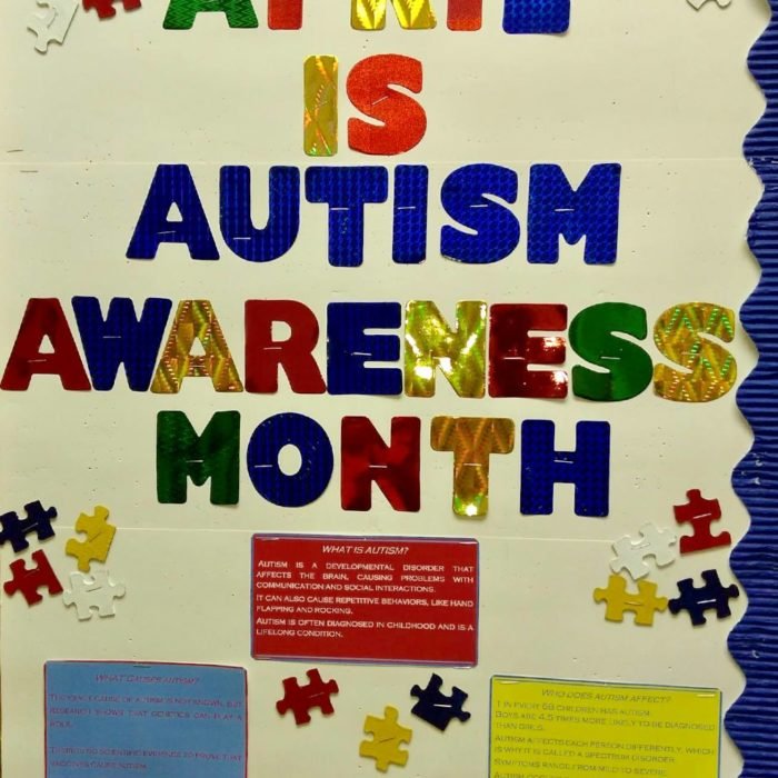Christian Fellowship Church Christian Fellowship Church autism awareness bulletin board